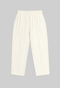 SOFT CREAM RELAXED DRAWSTRING PANTS