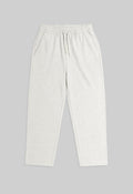 CREAM RELAXED FIT DRAWSTRING PANTS