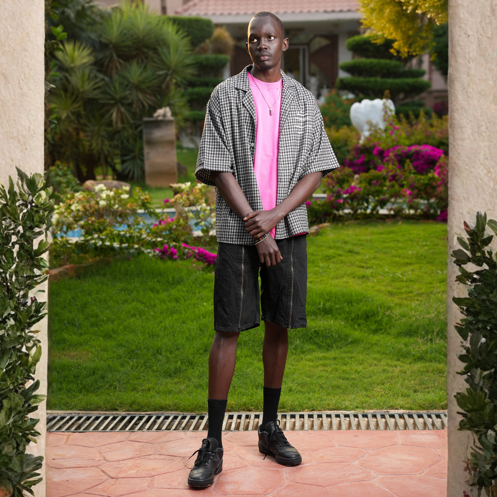 MIDNIGHT GINGHAM SHIRT