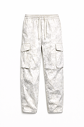 Oversized Marble Cargo Pants