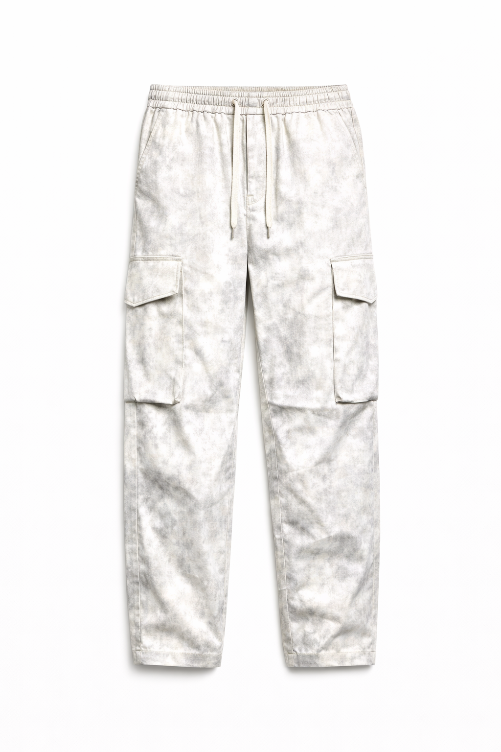 Oversized Marble Cargo Pants