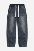 Retro Double Knee Logging Jeans