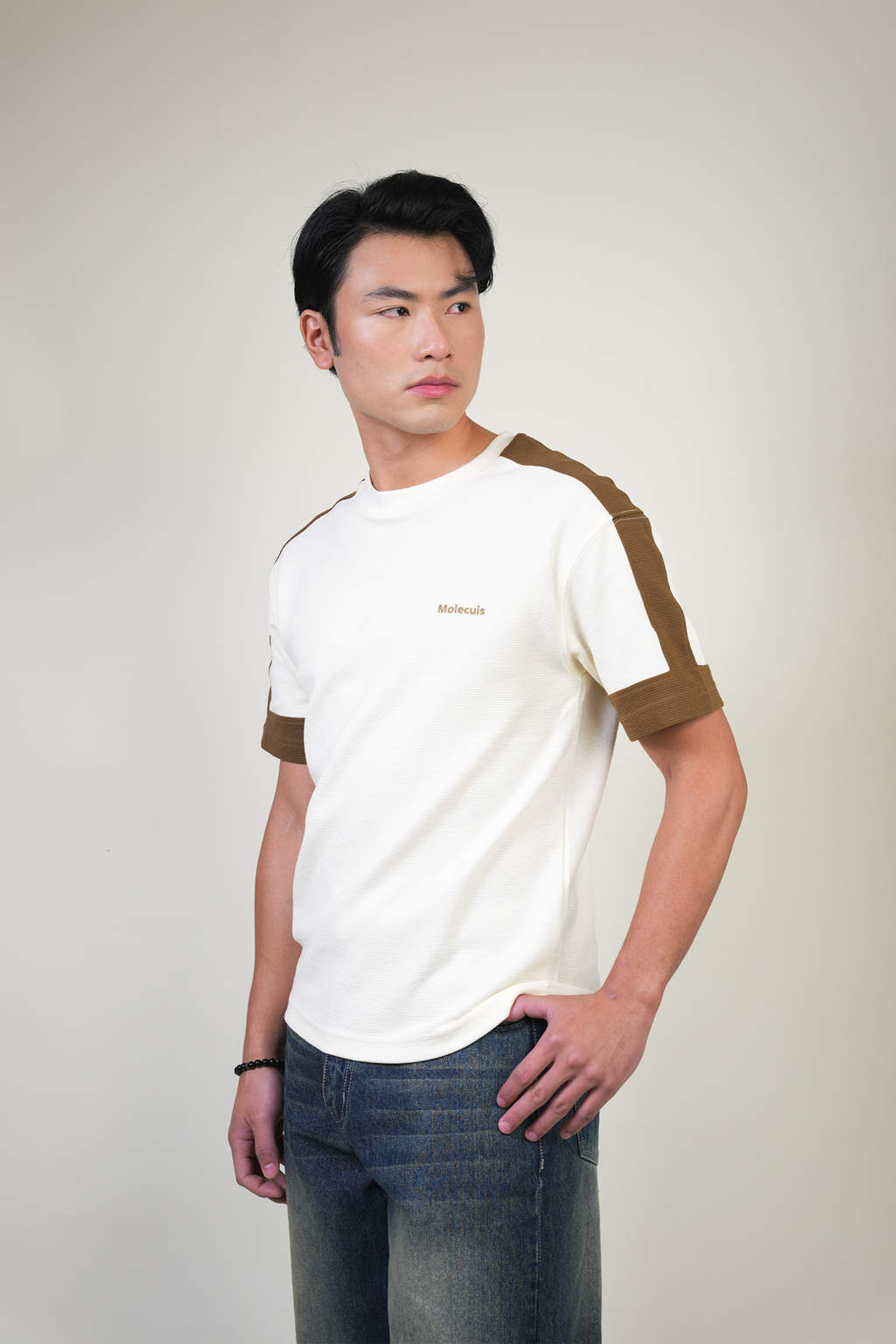 MOLECULIS PANEL OFF WHITE TEE