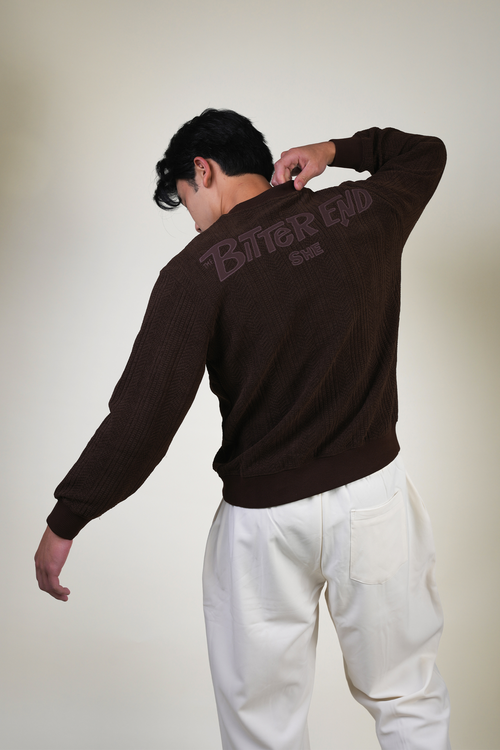 BITTER END BROWN SWEATSHIRT