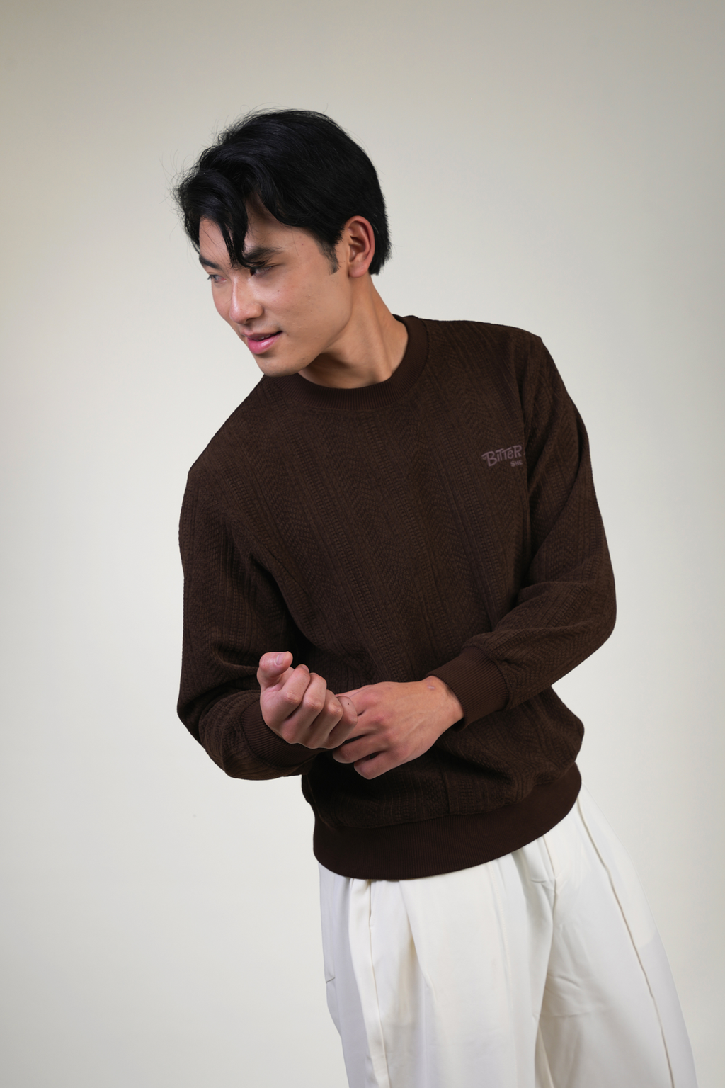 BETTER END BROWN SWEATSHIRT