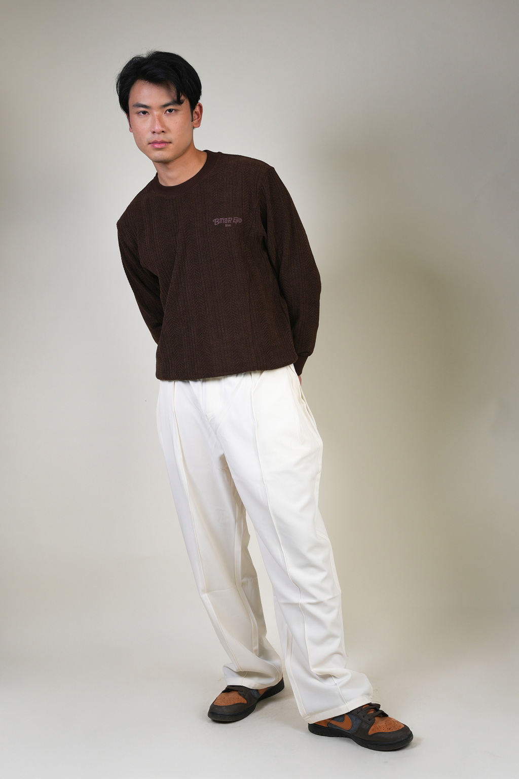 BETTER END BROWN SWEATSHIRT